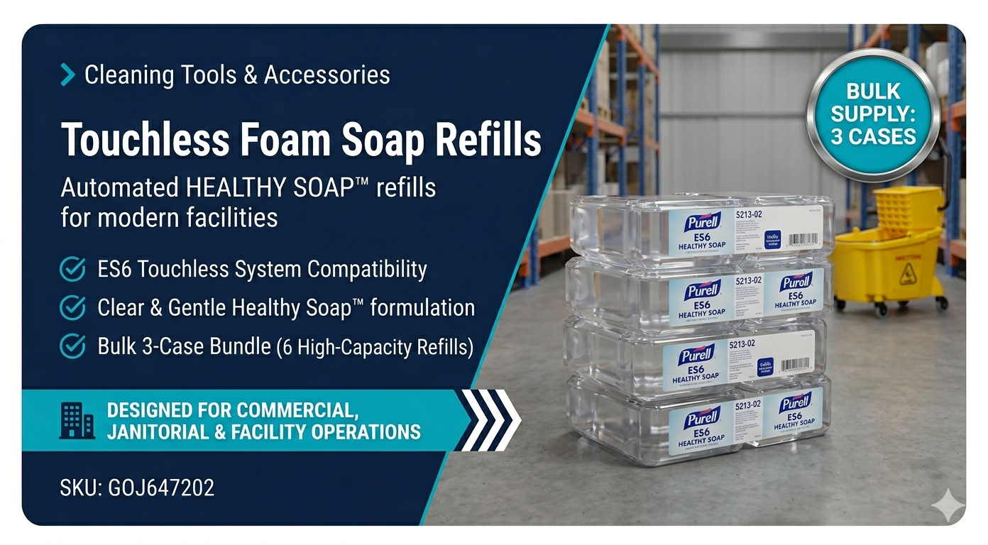 PURELL® ES6 Automated Foam Soap Refills - 3 Case Bulk Supply (GOJ647202)
