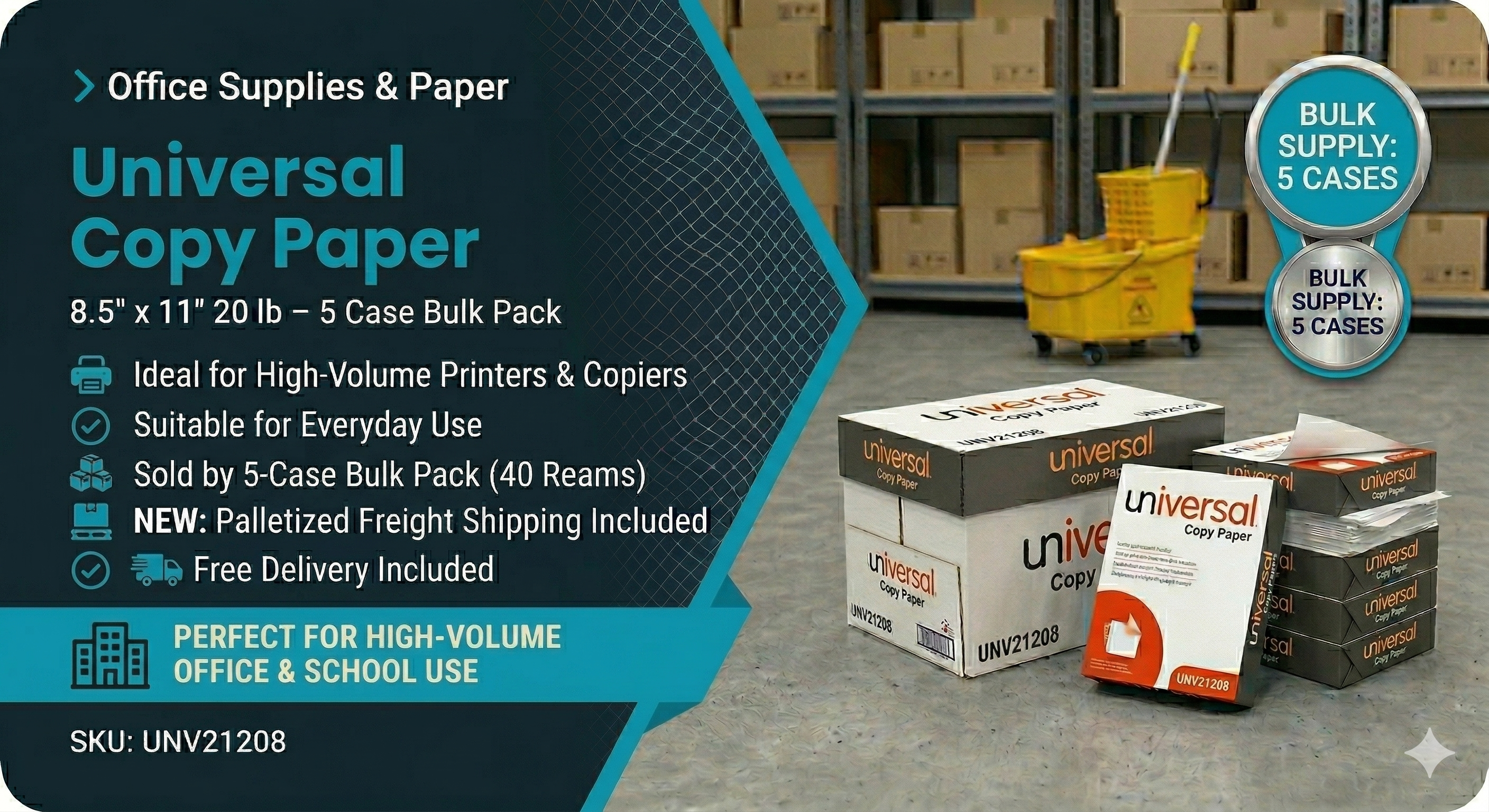 Workplace Printing Supply Program™ | Universal Copy Paper