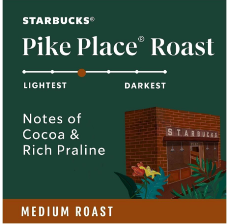 Workplace Beverage Replenishment Program – Starbucks Pike Place K-Cups
