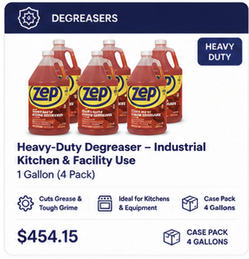 Commercial Kitchen Degreasing System – Heavy-Duty Facility Cleaning Solution