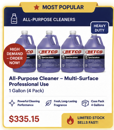 Multi-Surface Facility Sanitation Program – 30-Day Operational Cleaning Support
