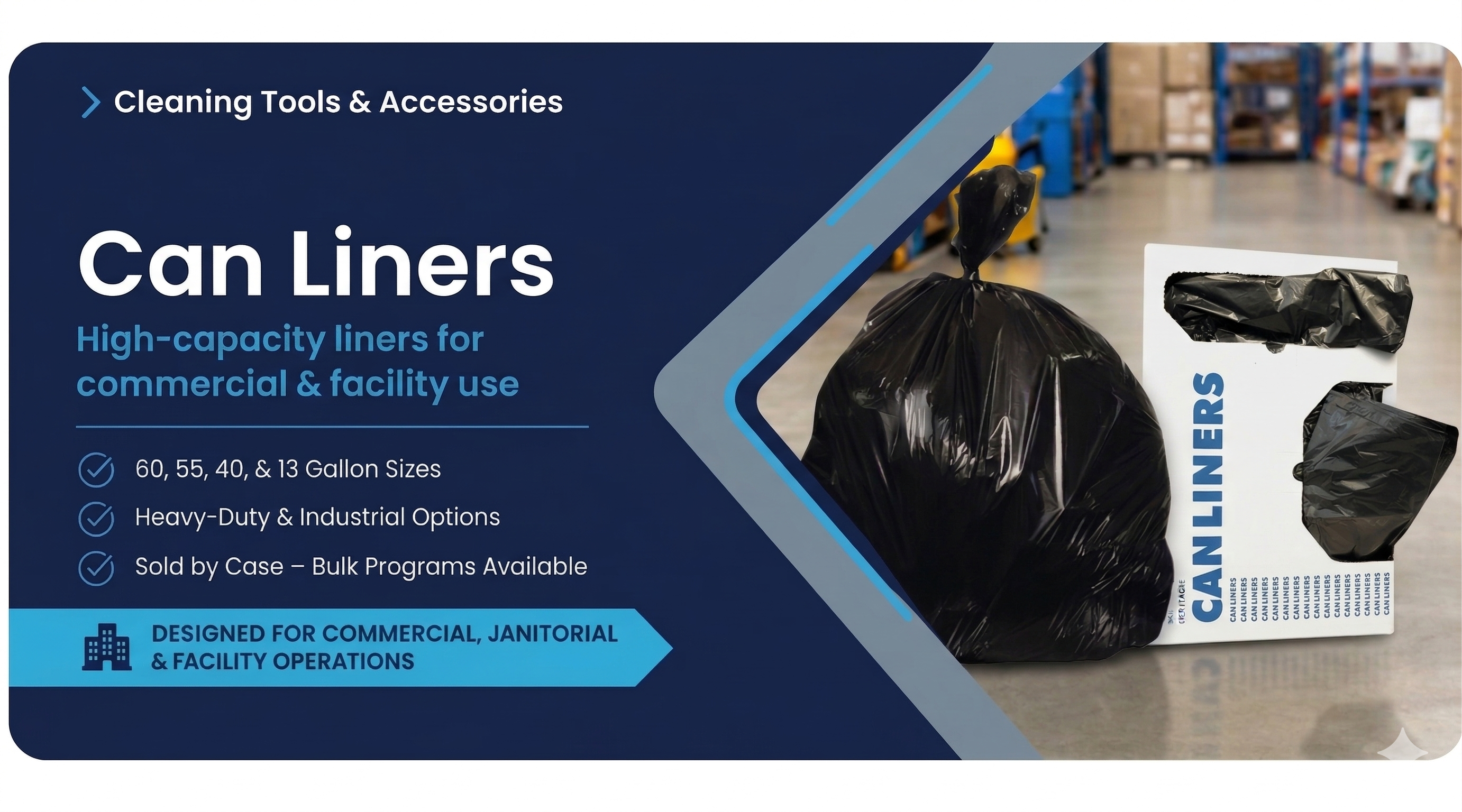 10-Case Bulk Bundle: Heritage 60-Gallon Heavy-Duty Trash Bags (1.50 mil)(HERX7658AK)