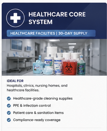 Healthcare Core™ Compliance System. 30-Day Operational Coverage for Medical Facilities