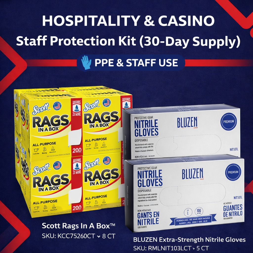 Hospitality Workforce Protection System™ | 30-Day PPE & Facility Safety Program
