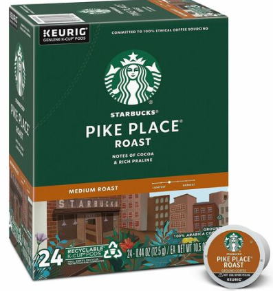Workplace Beverage Replenishment Program – Starbucks Pike Place K-Cups