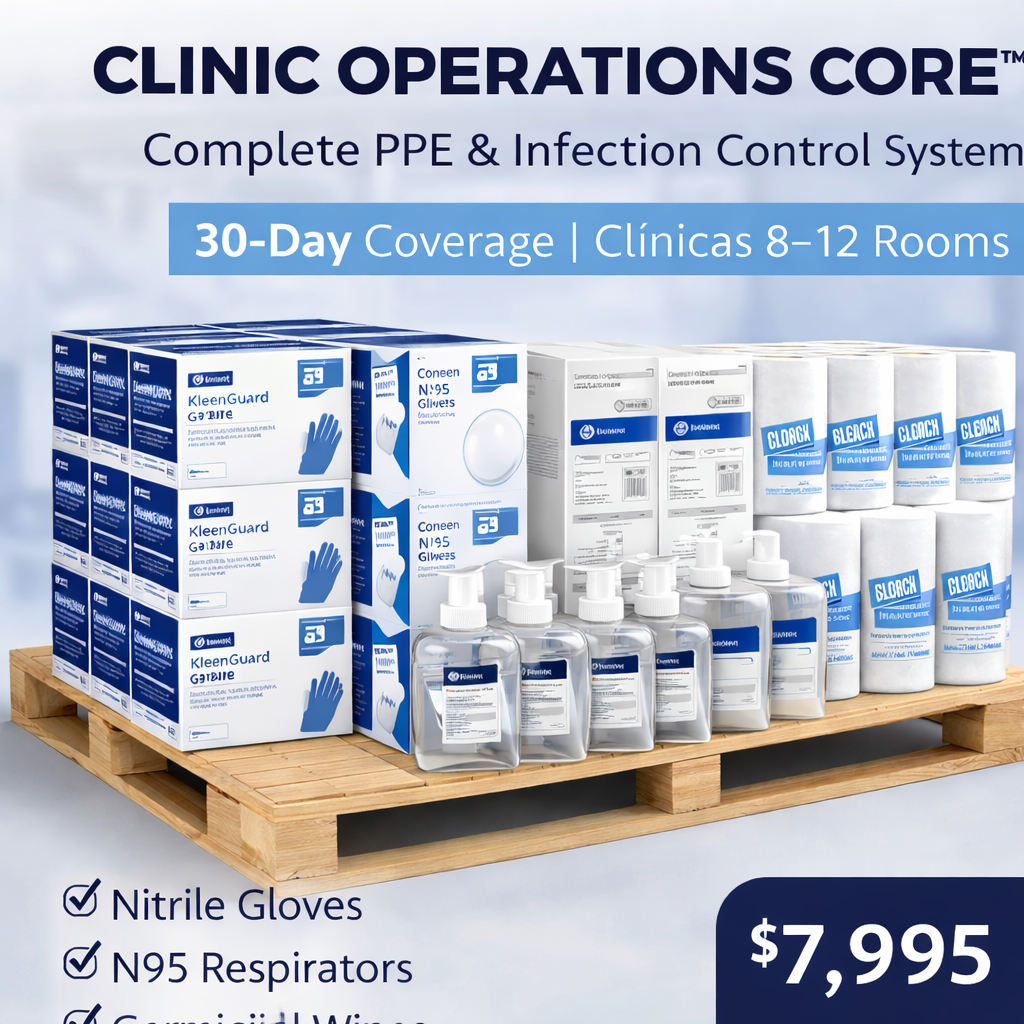 CLINIC OPERATIONS CORE™ – Complete PPE & Infection Control System (30-
